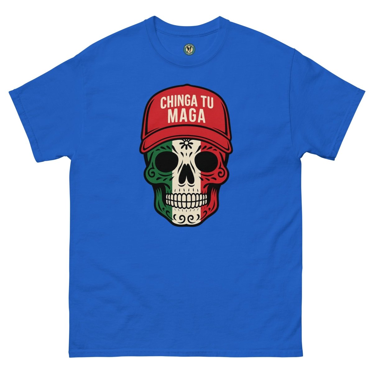 ¡Fuerza México! Candy Skull Tee - Max & Co Tees