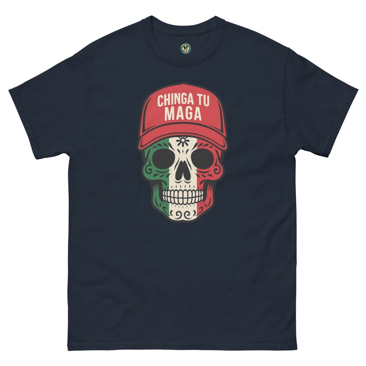 ¡Fuerza México! Candy Skull Tee - Max & Co Tees