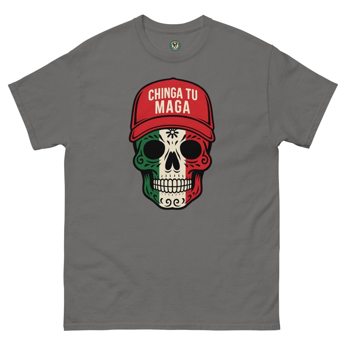 ¡Fuerza México! Candy Skull Tee - Max & Co Tees