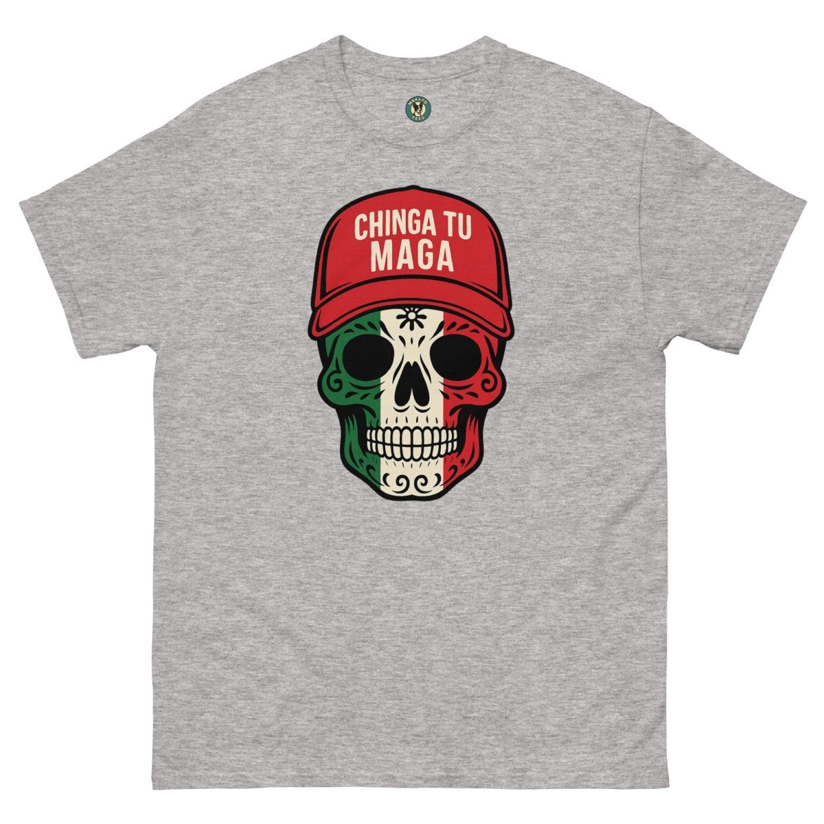 ¡Fuerza México! Candy Skull Tee - Max & Co Tees