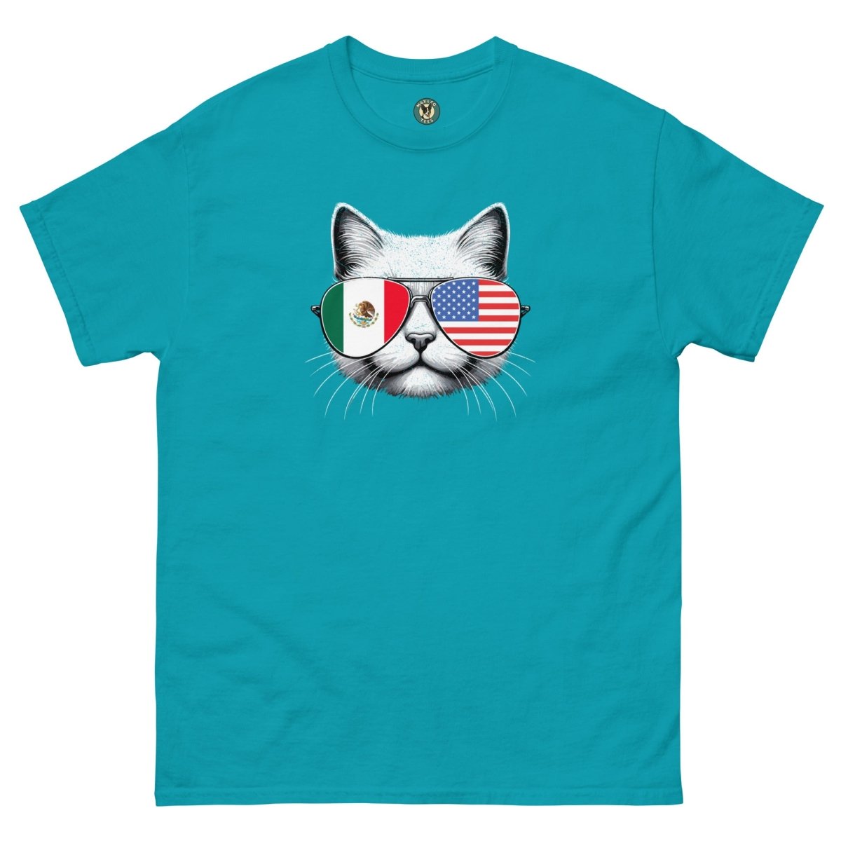 ¡Fuerza México! Cat Tee - Max & Co Tees