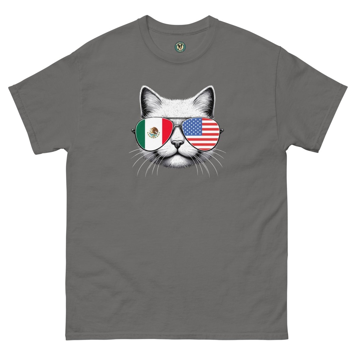 ¡Fuerza México! Cat Tee - Max & Co Tees