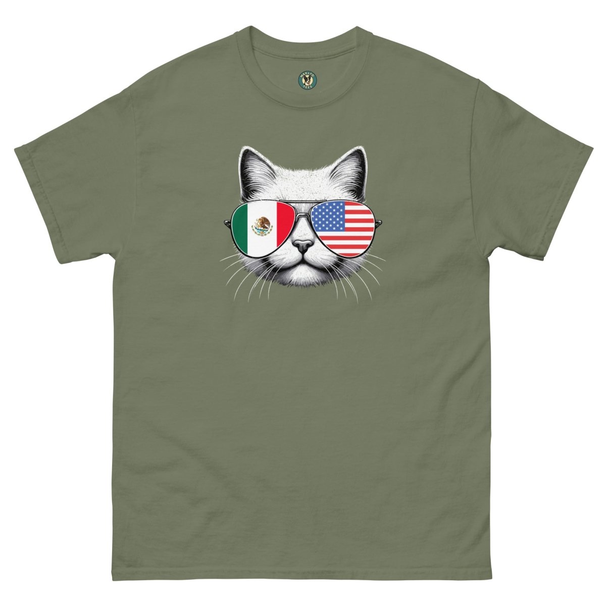 ¡Fuerza México! Cat Tee - Max & Co Tees
