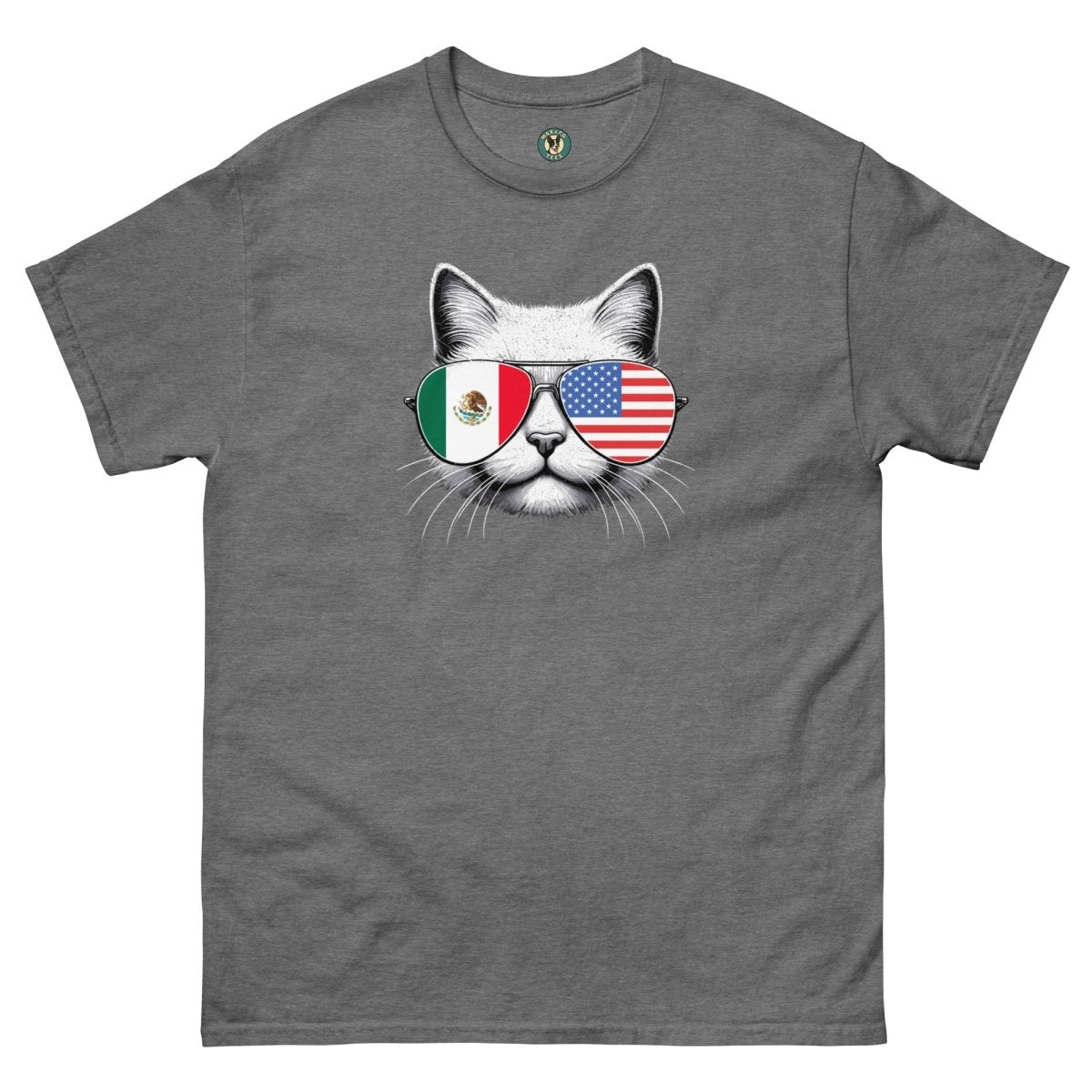 ¡Fuerza México! Cat Tee - Max & Co Tees