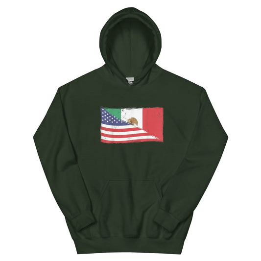 ¡Fuerza México! Duel Flag Hoodie - Max & Co Tees