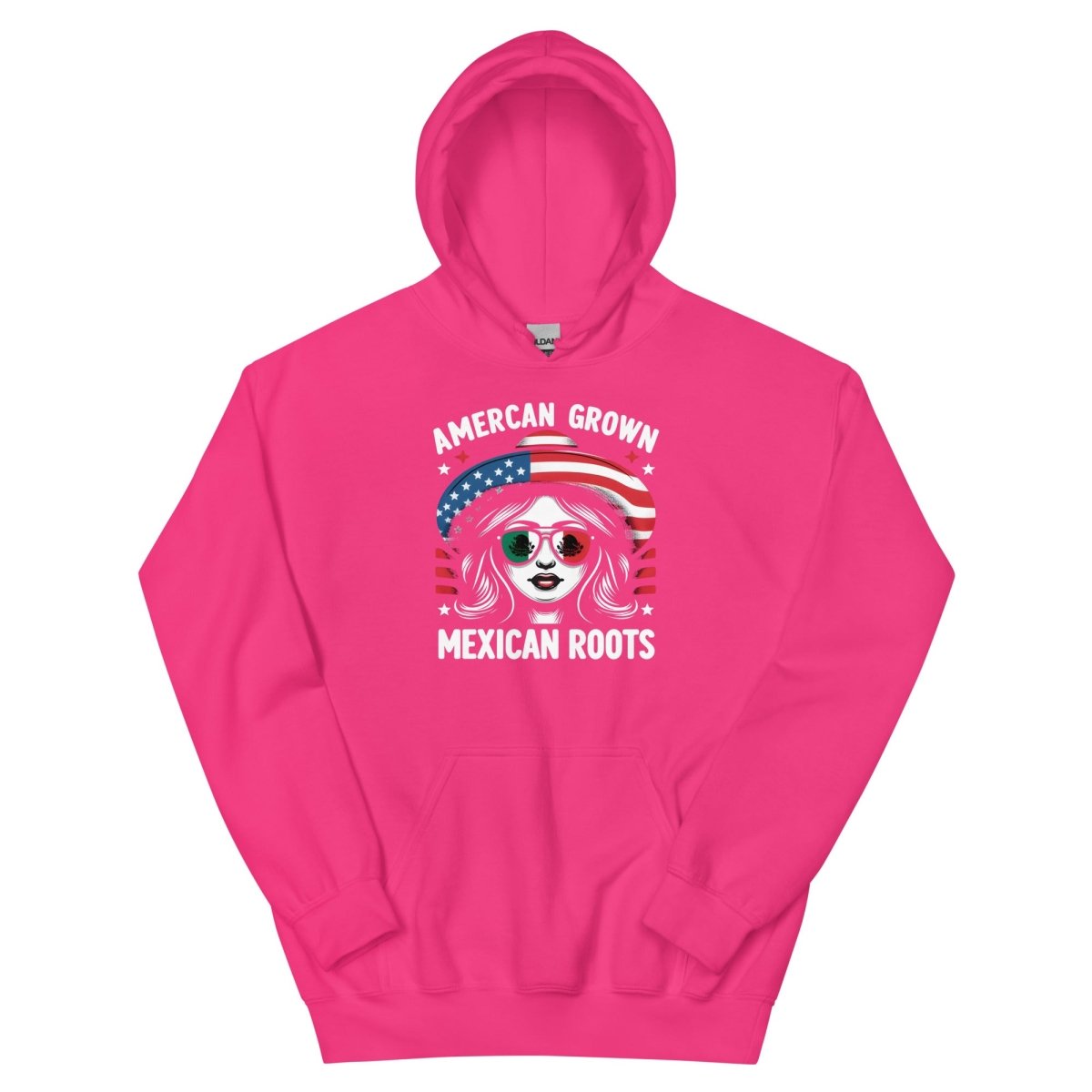 ¡Fuerza México! Glasses Grown Hoodie - Max & Co Tees