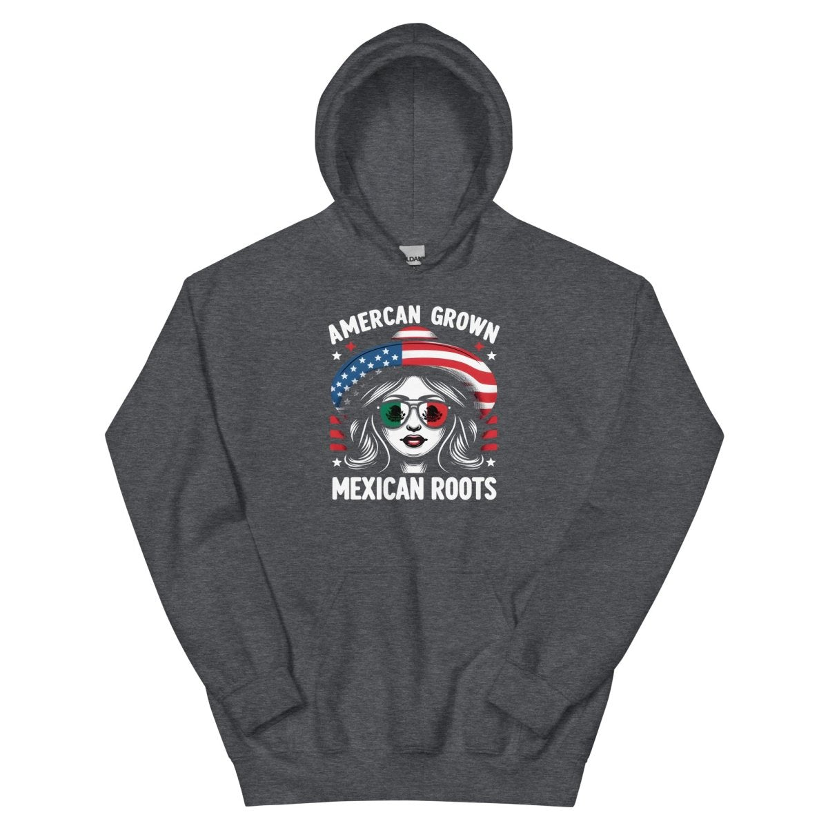 ¡Fuerza México! Glasses Grown Hoodie - Max & Co Tees