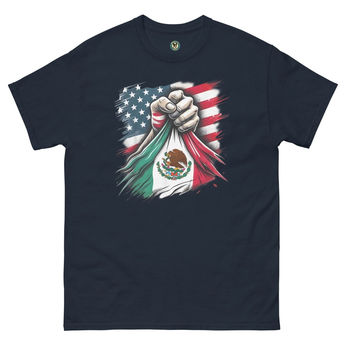 ¡Fuerza México! Hand Flag Tee - Max & Co Tees