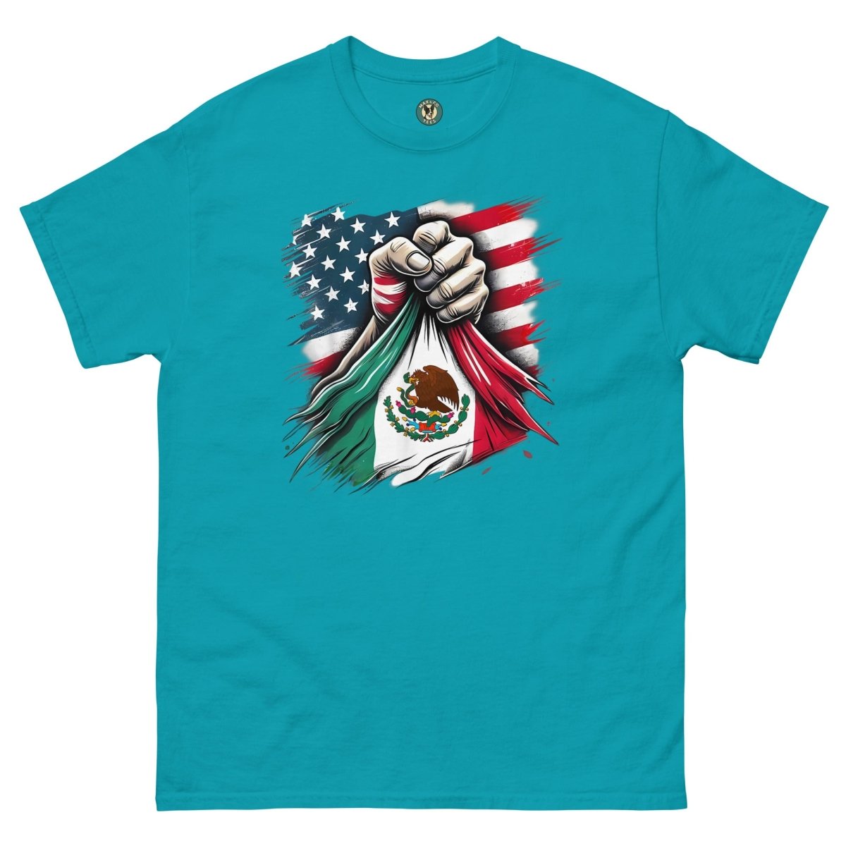 ¡Fuerza México! Hand Flag Tee - Max & Co Tees