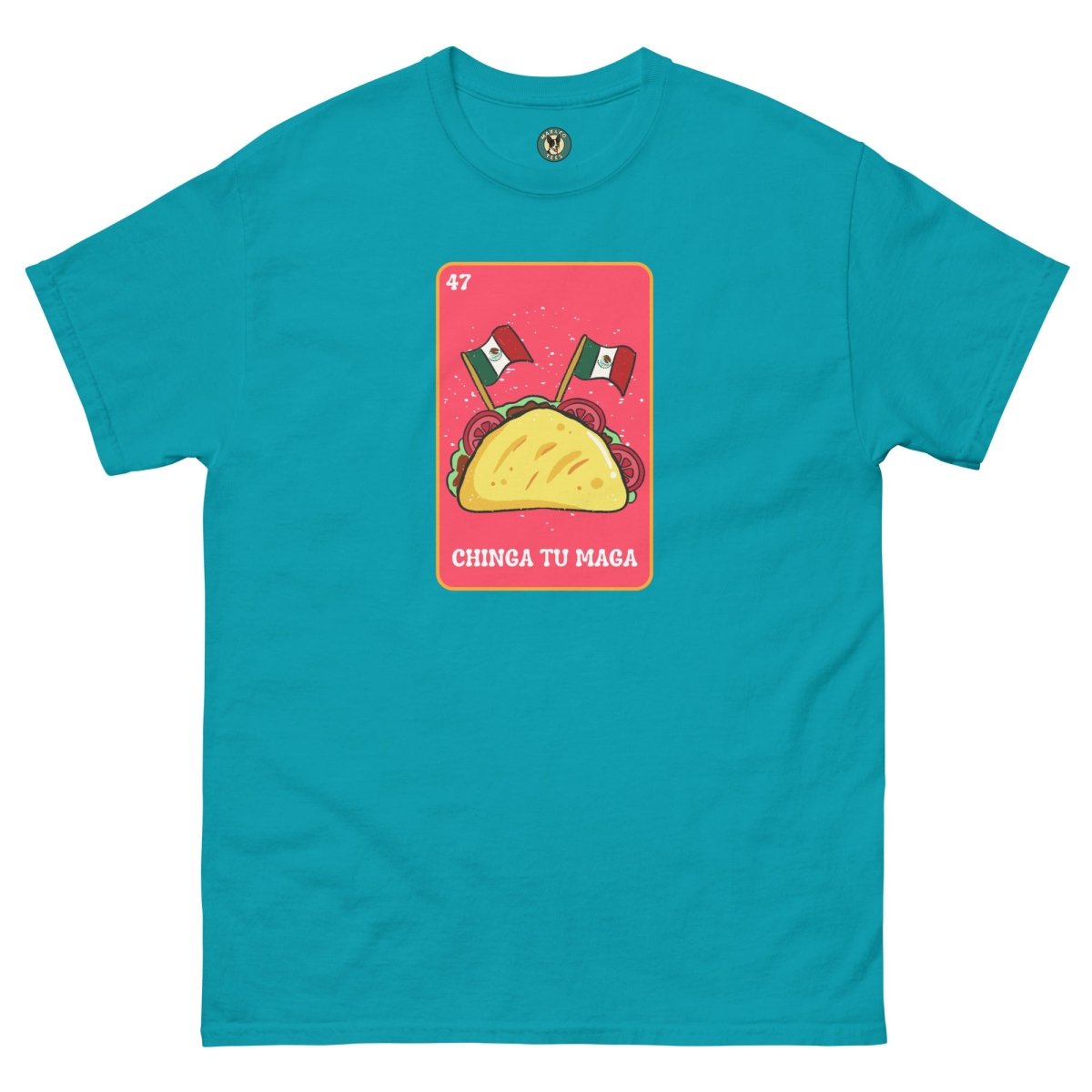 ¡Fuerza México! Loteria Taco Tee - Max & Co Tees