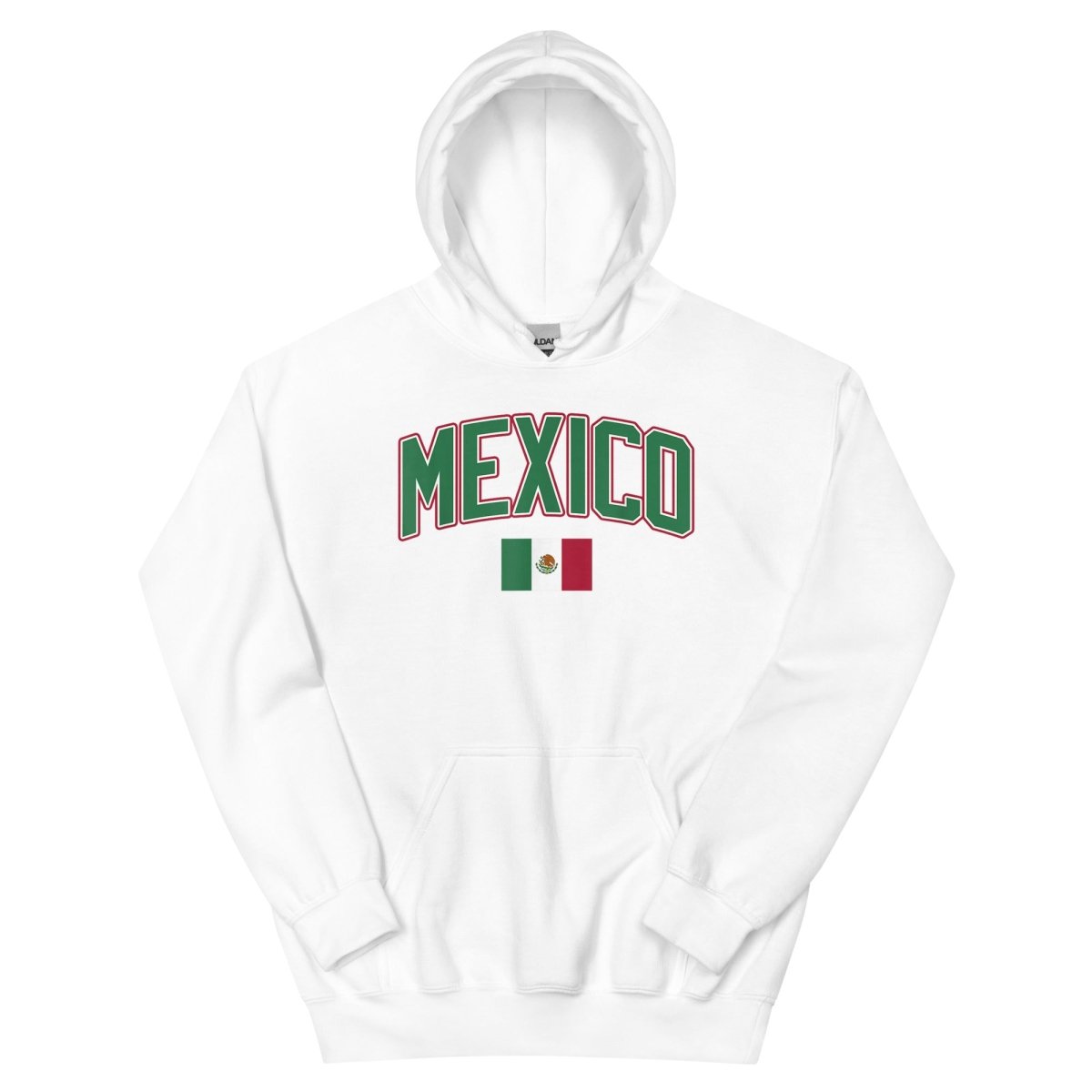 ¡Fuerza México! Mexico Flag Hoodie - Max & Co Tees
