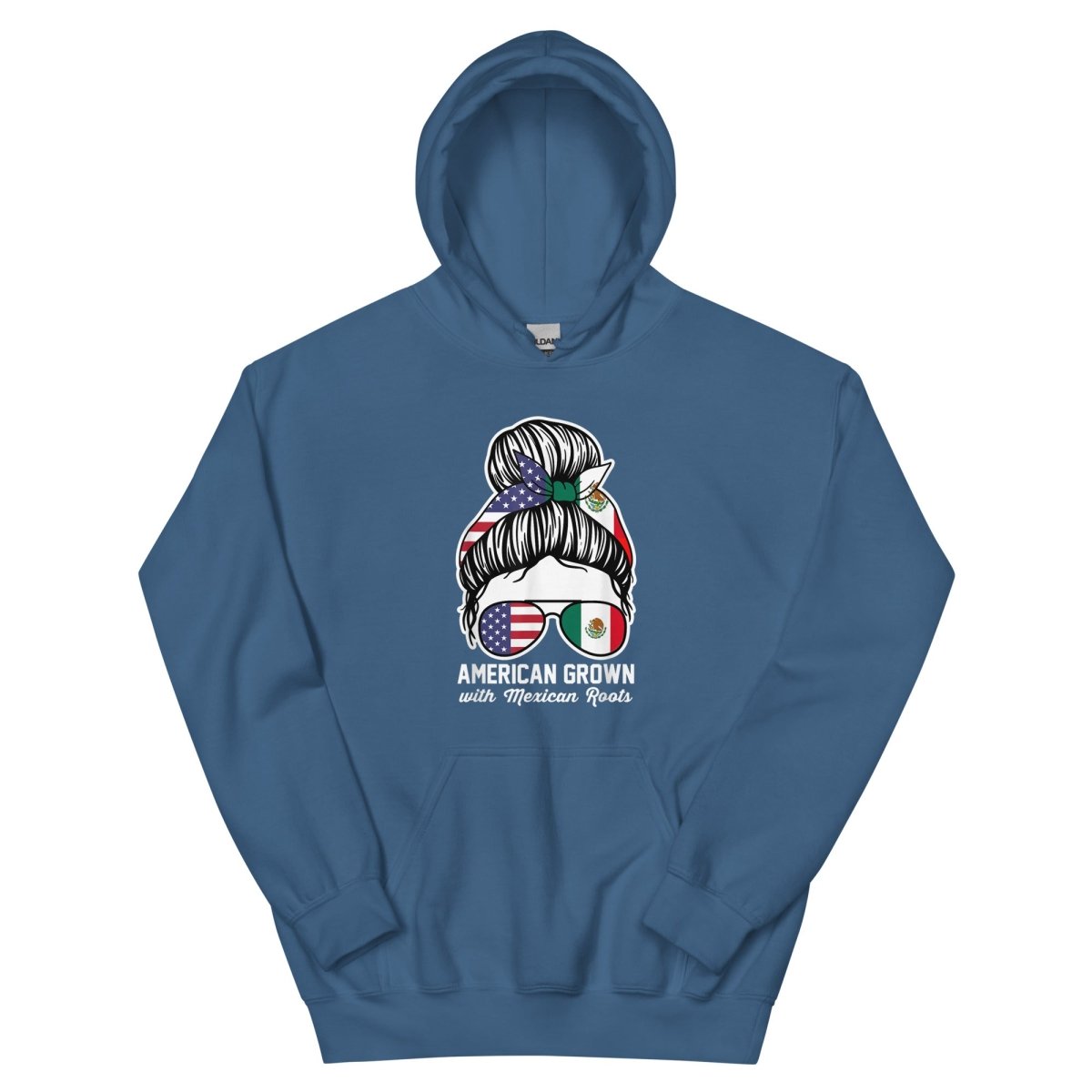¡Fuerza México! Rooted Glasses Hoodie - Max & Co Tees