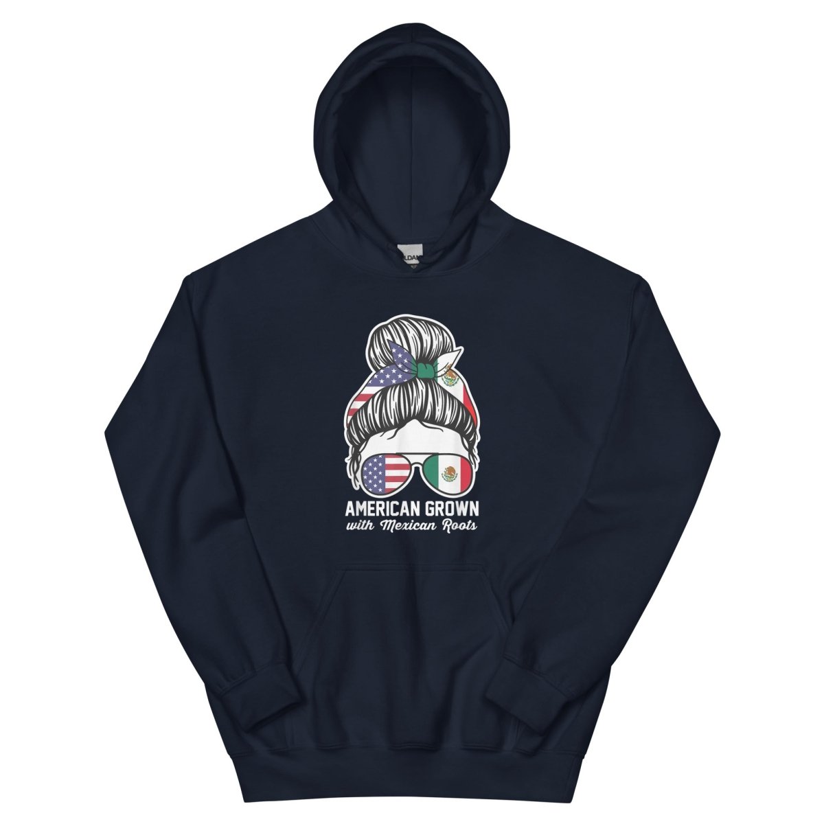 ¡Fuerza México! Rooted Glasses Hoodie - Max & Co Tees
