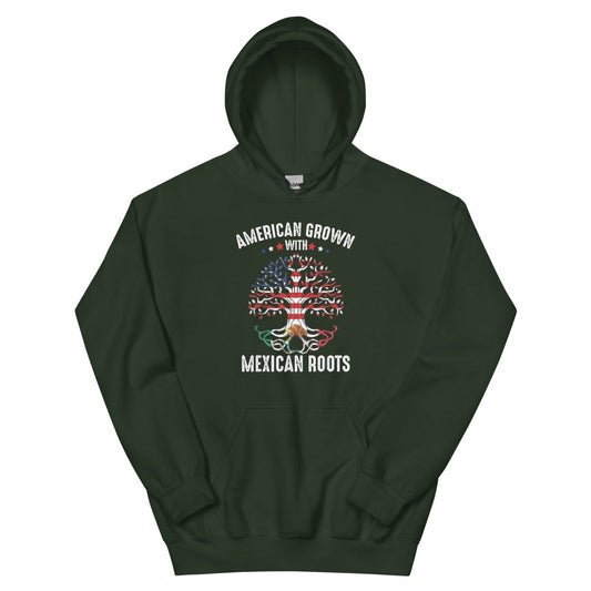 ¡Fuerza México! Rooted Hoodie - Max & Co Tees