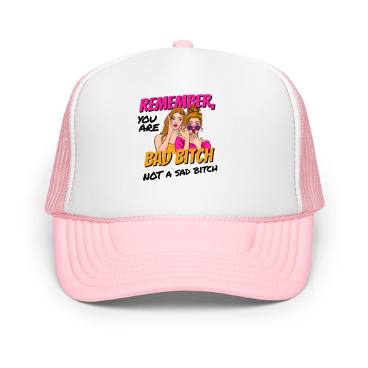 Funny X Bad Bitch Trucker Cap - Max & Co Tees