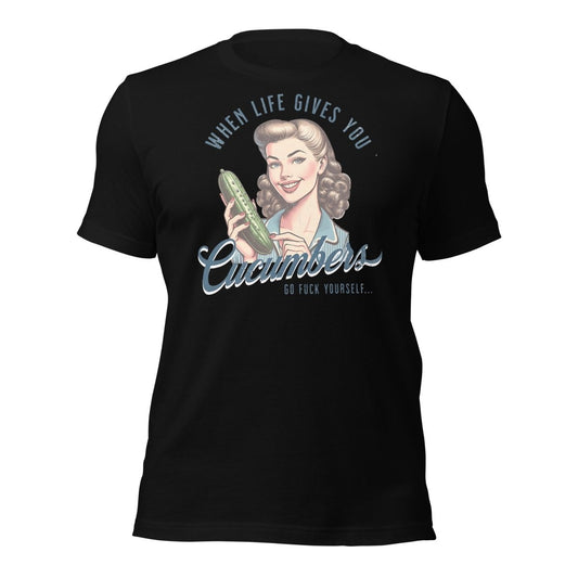 Funny X Cucumbers Tee - Max & Co Tees