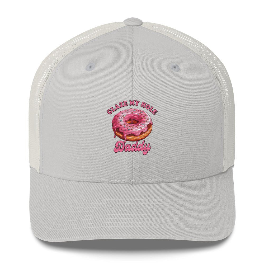 Funny X Glaze My Hole Embroidered Trucker Cap - Max & Co Tees
