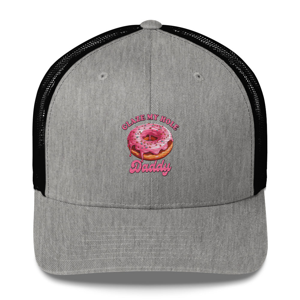 Funny X Glaze My Hole Embroidered Trucker Cap - Max & Co Tees