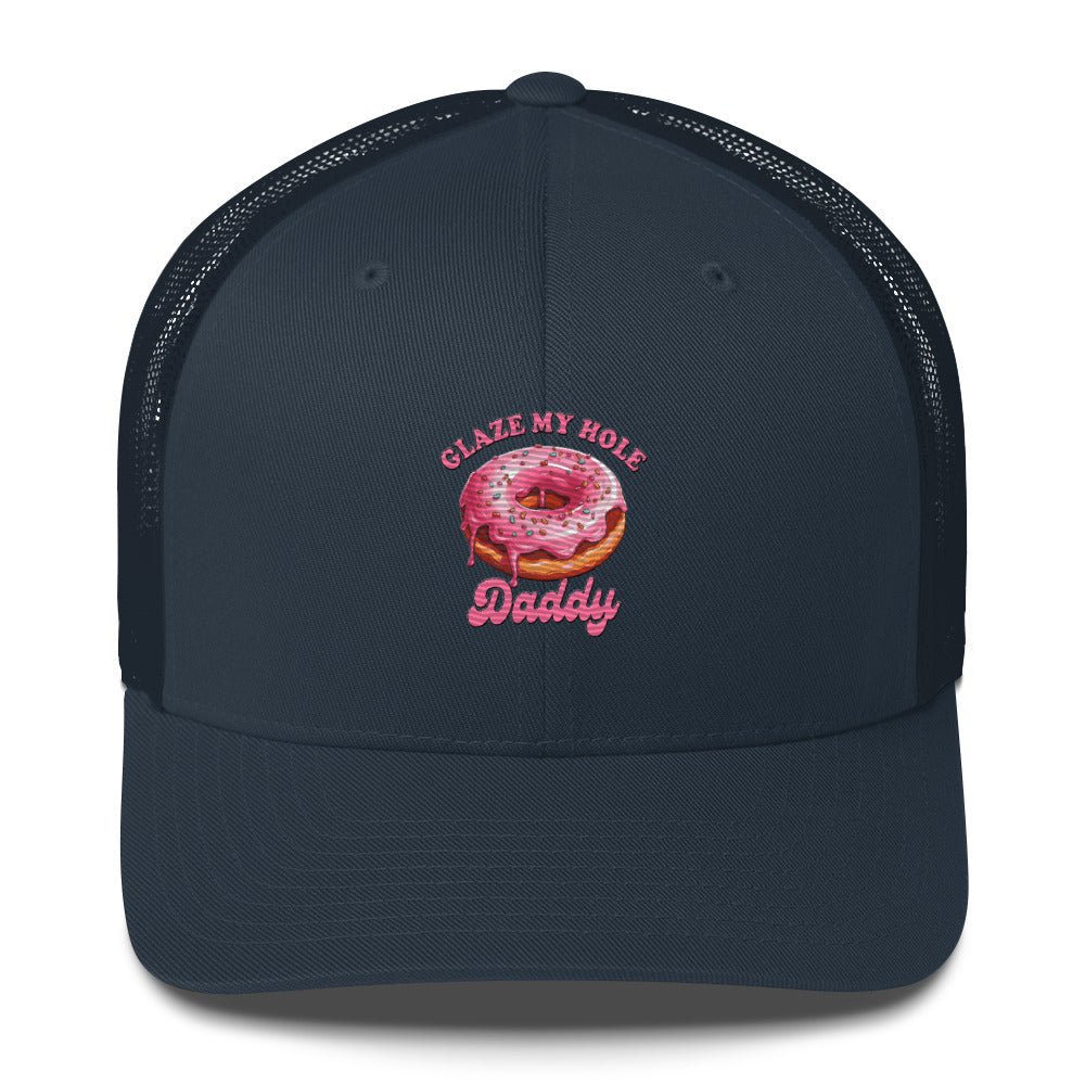 Funny X Glaze My Hole Embroidered Trucker Cap - Max & Co Tees