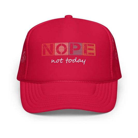 Funny X Nope Trucker Cap - Max & Co Tees