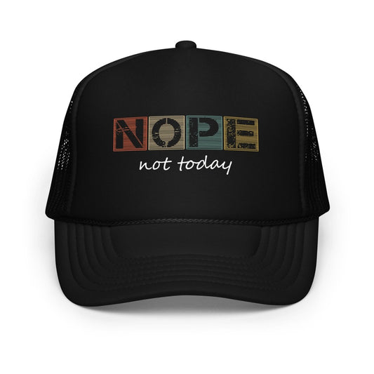 Funny X Nope Trucker Cap - Max & Co Tees