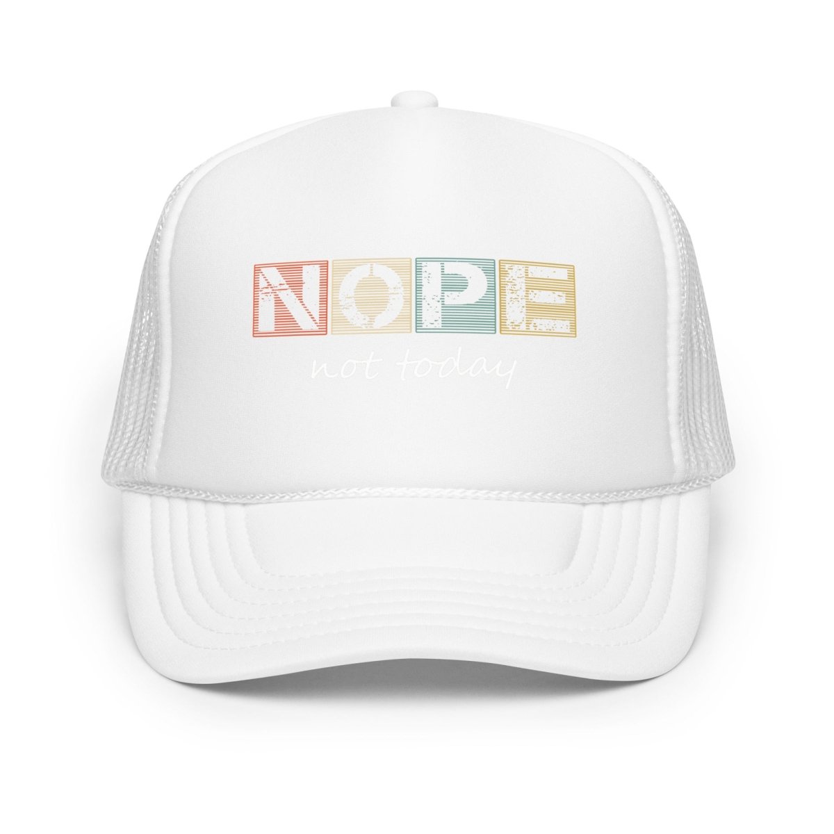 Funny X Nope Trucker Cap - Max & Co Tees