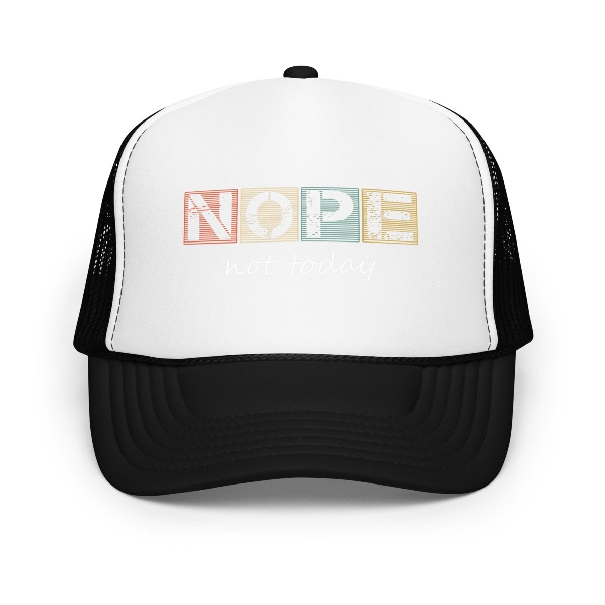 Funny X Nope Trucker Cap - Max & Co Tees