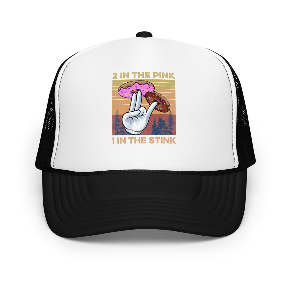 Funny X Pink and the Stink Trucker Cap - Max & Co Tees