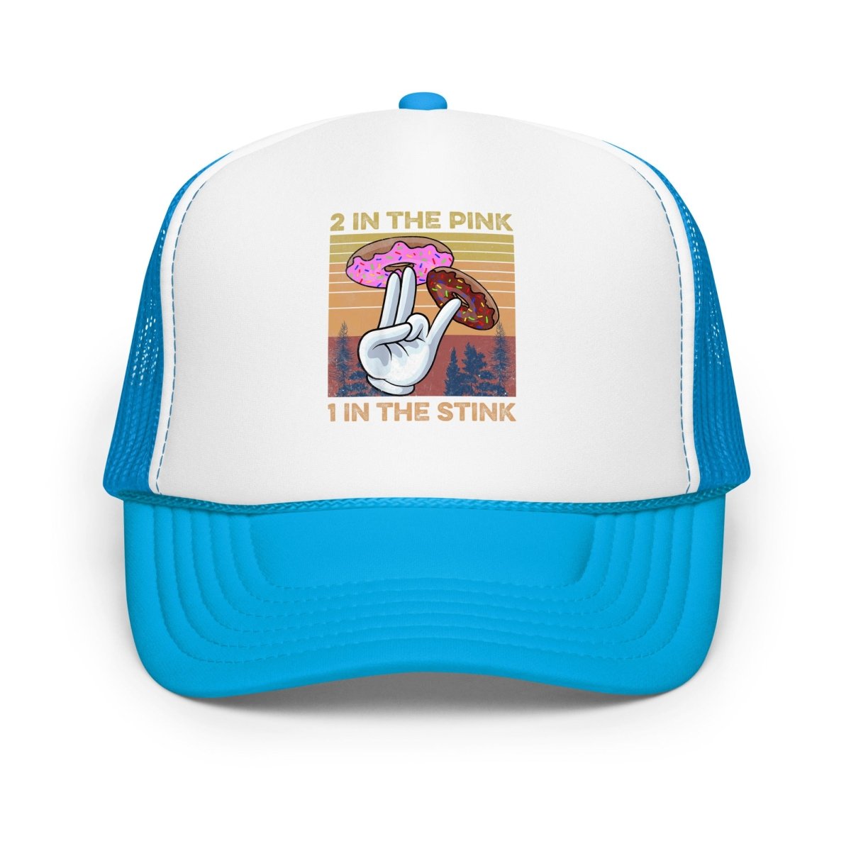 Funny X Pink and the Stink Trucker Cap - Max & Co Tees
