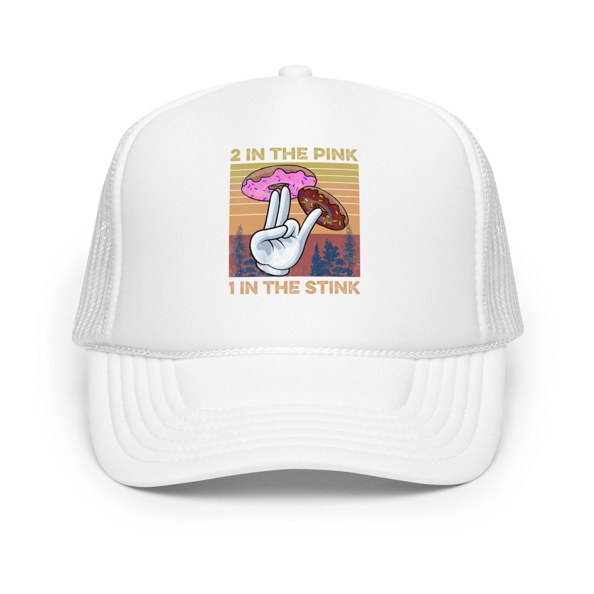 Funny X Pink and the Stink Trucker Cap - Max & Co Tees