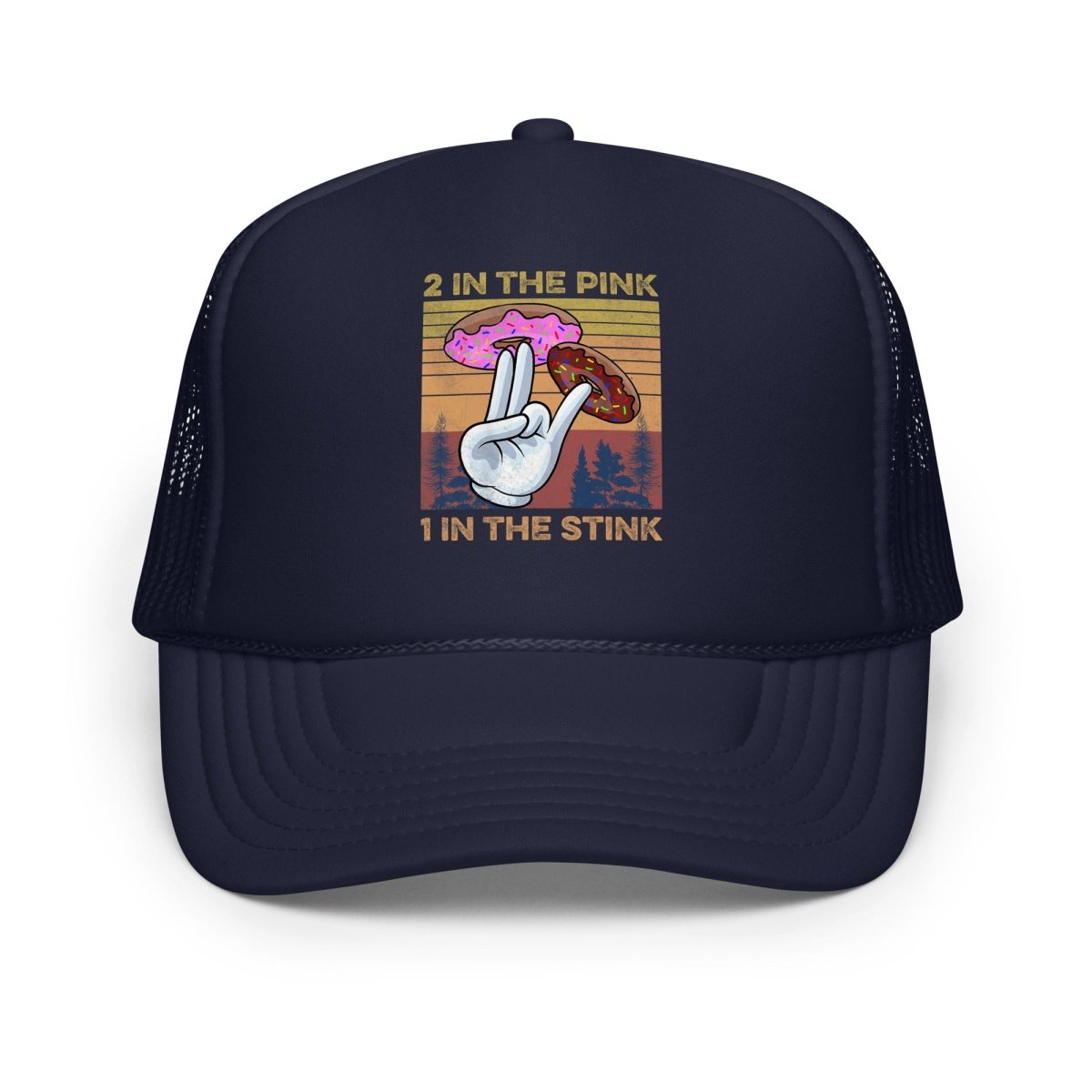 Funny X Pink and the Stink Trucker Cap - Max & Co Tees