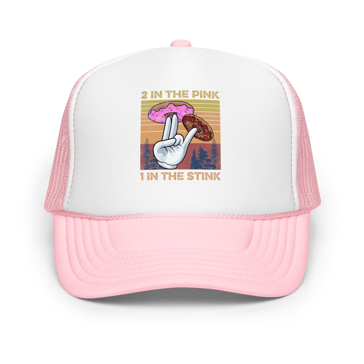 Funny X Pink and the Stink Trucker Cap - Max & Co Tees