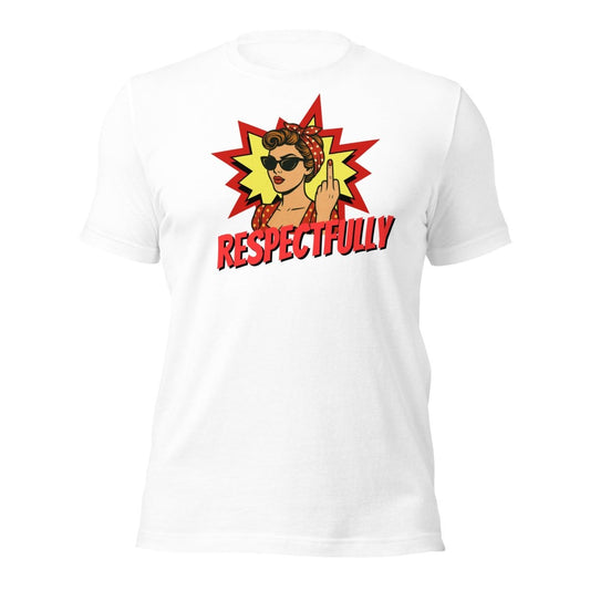 Funny X Respectfully Tee - Max & Co Tees