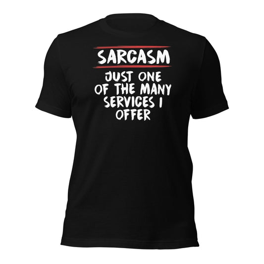 Funny X Sarcasm Service Tee - Max & Co Tees