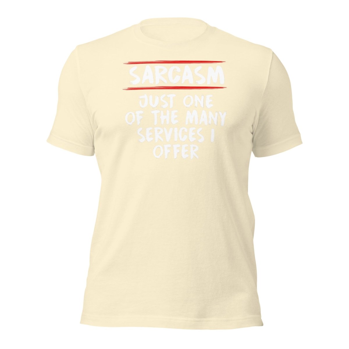 Funny X Sarcasm Service Tee - Max & Co Tees