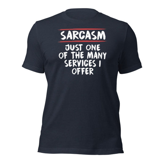 Funny X Sarcasm Service Tee - Max & Co Tees