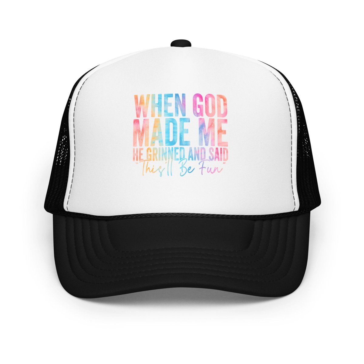 Funny X This will Be Fun Trucker Cap - Max & Co Tees