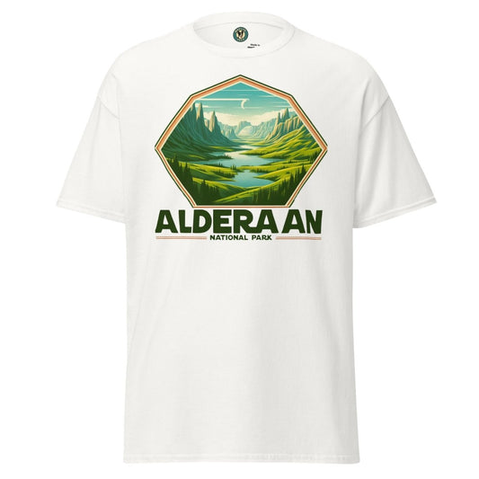 Galactic National Park Green Stream Tee - Max & Co Tees
