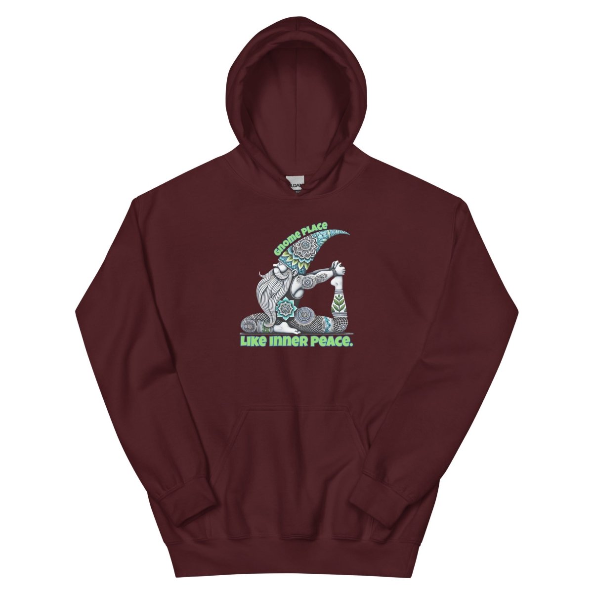 Gnome Inner Peace Hoodie - Max & Co Tees