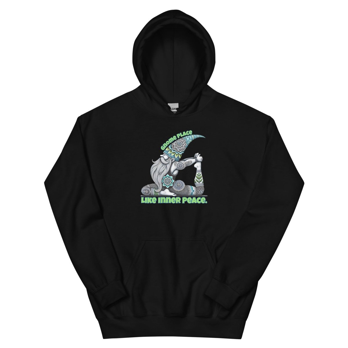 Gnome Inner Peace Hoodie - Max & Co Tees