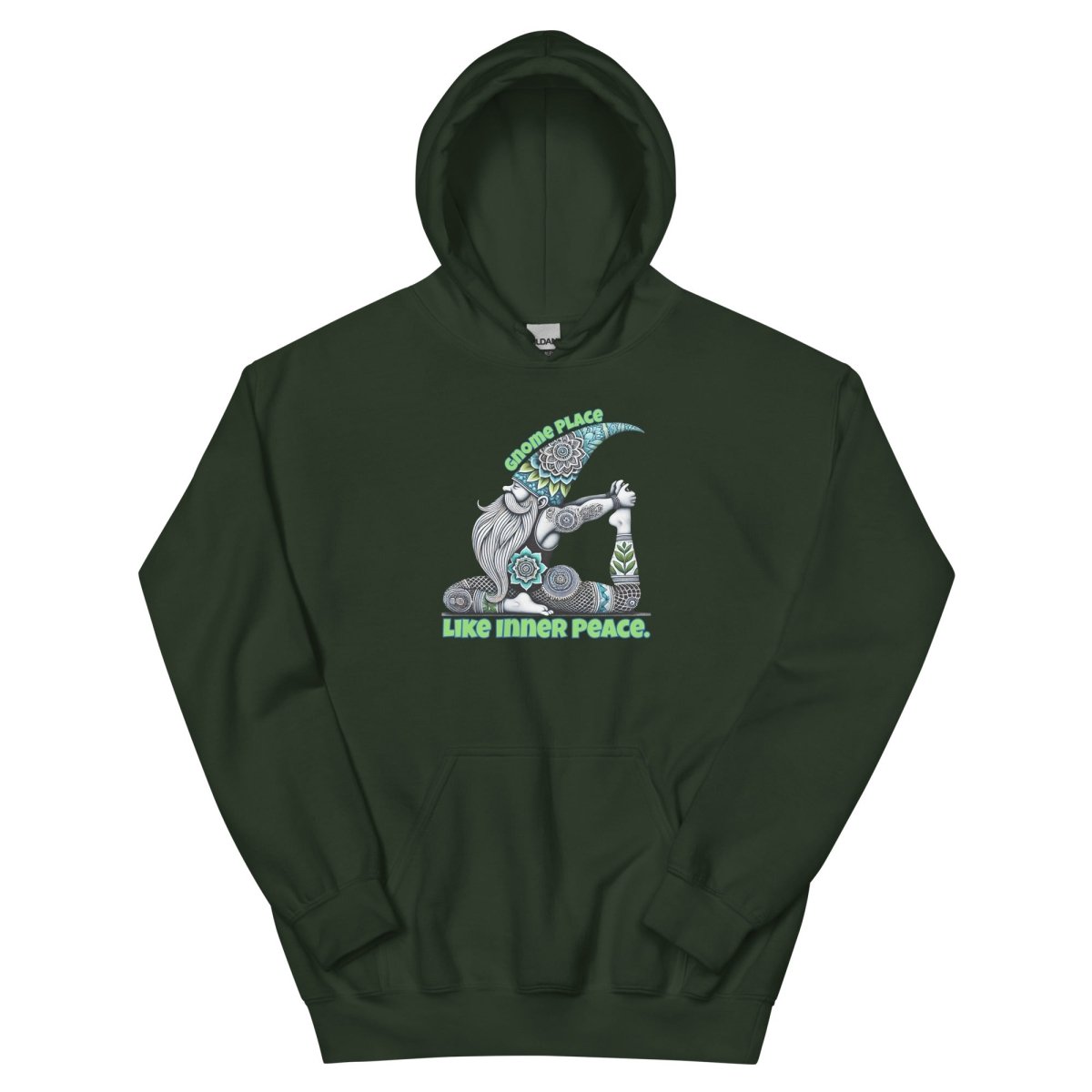 Gnome Inner Peace Hoodie - Max & Co Tees