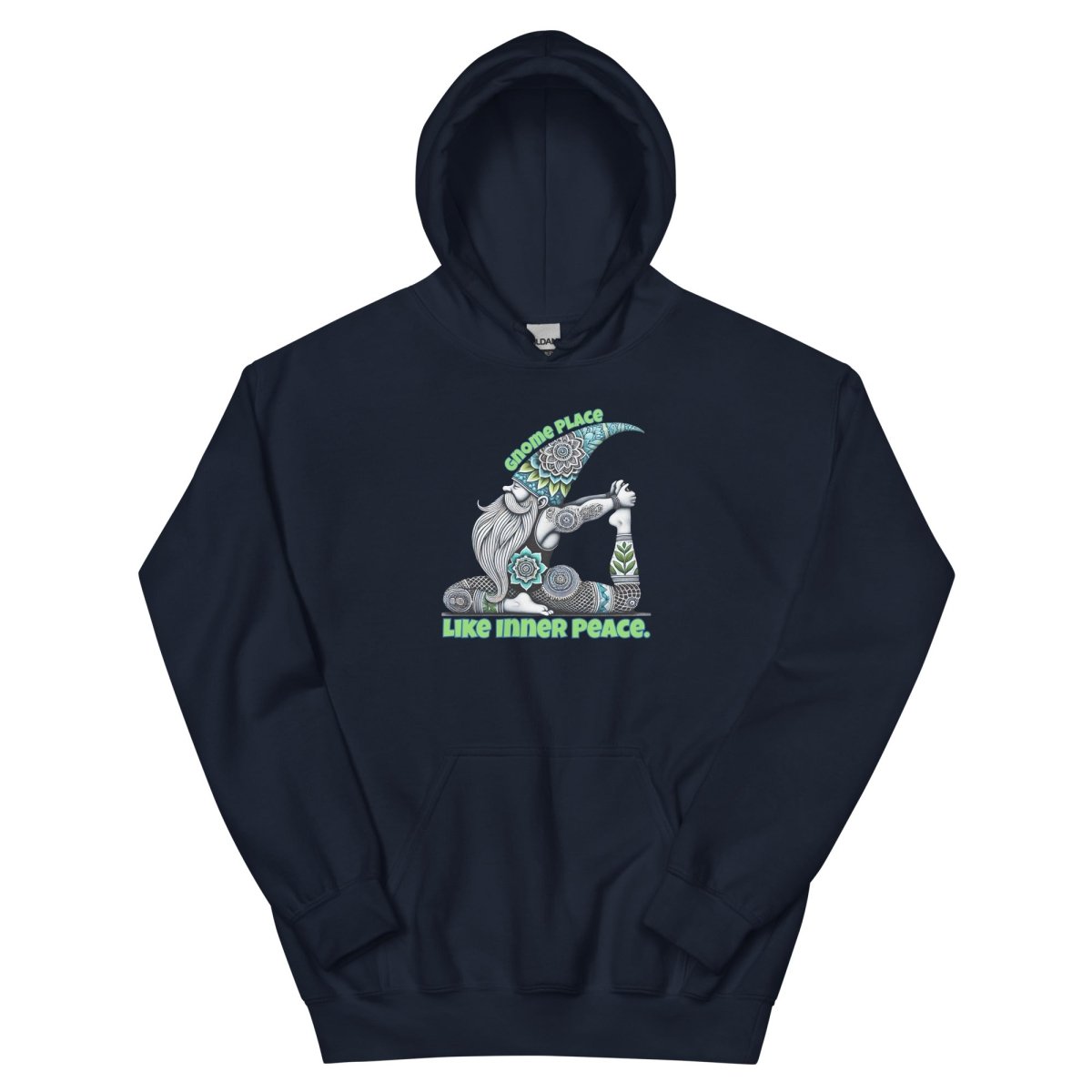 Gnome Inner Peace Hoodie - Max & Co Tees