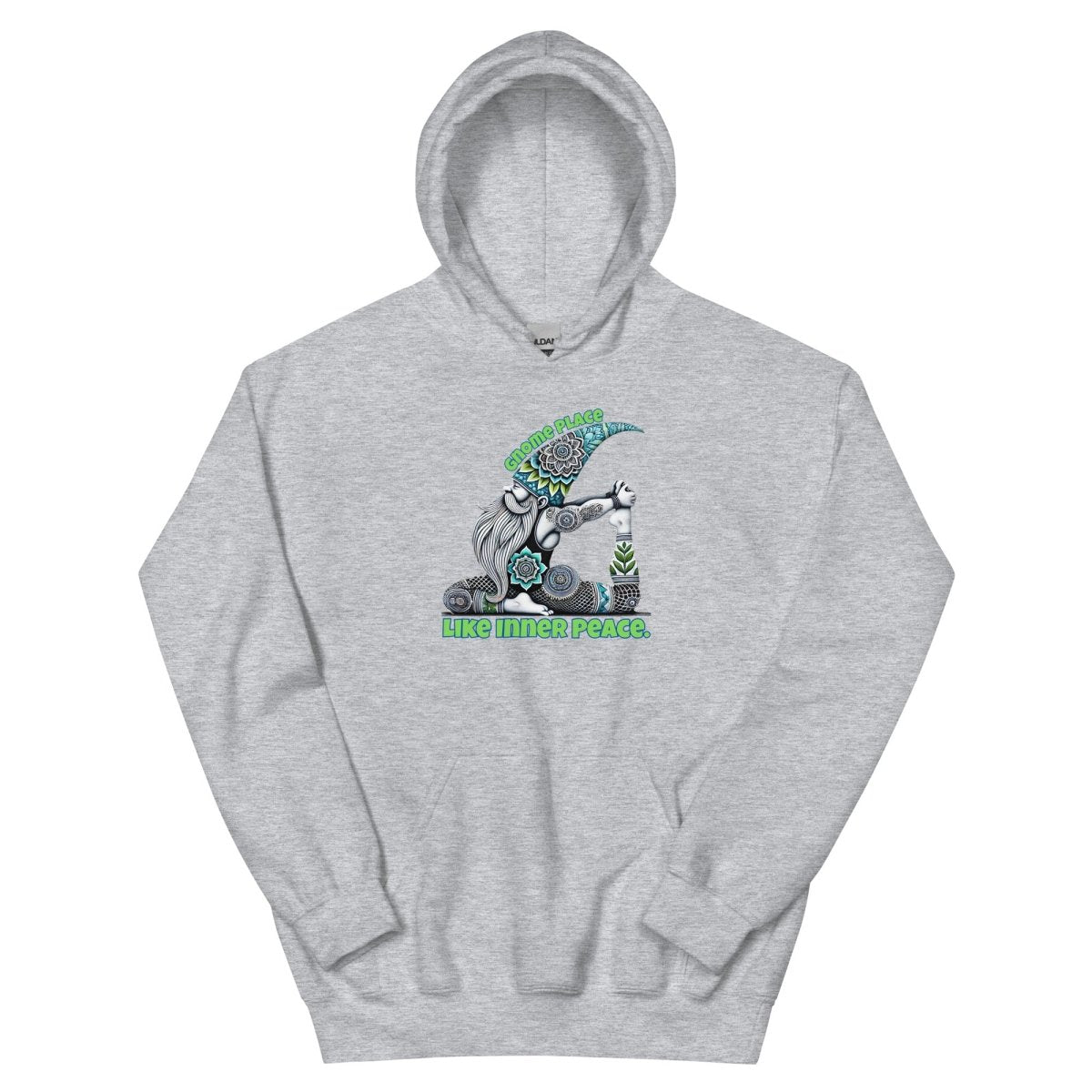 Gnome Inner Peace Hoodie - Max & Co Tees