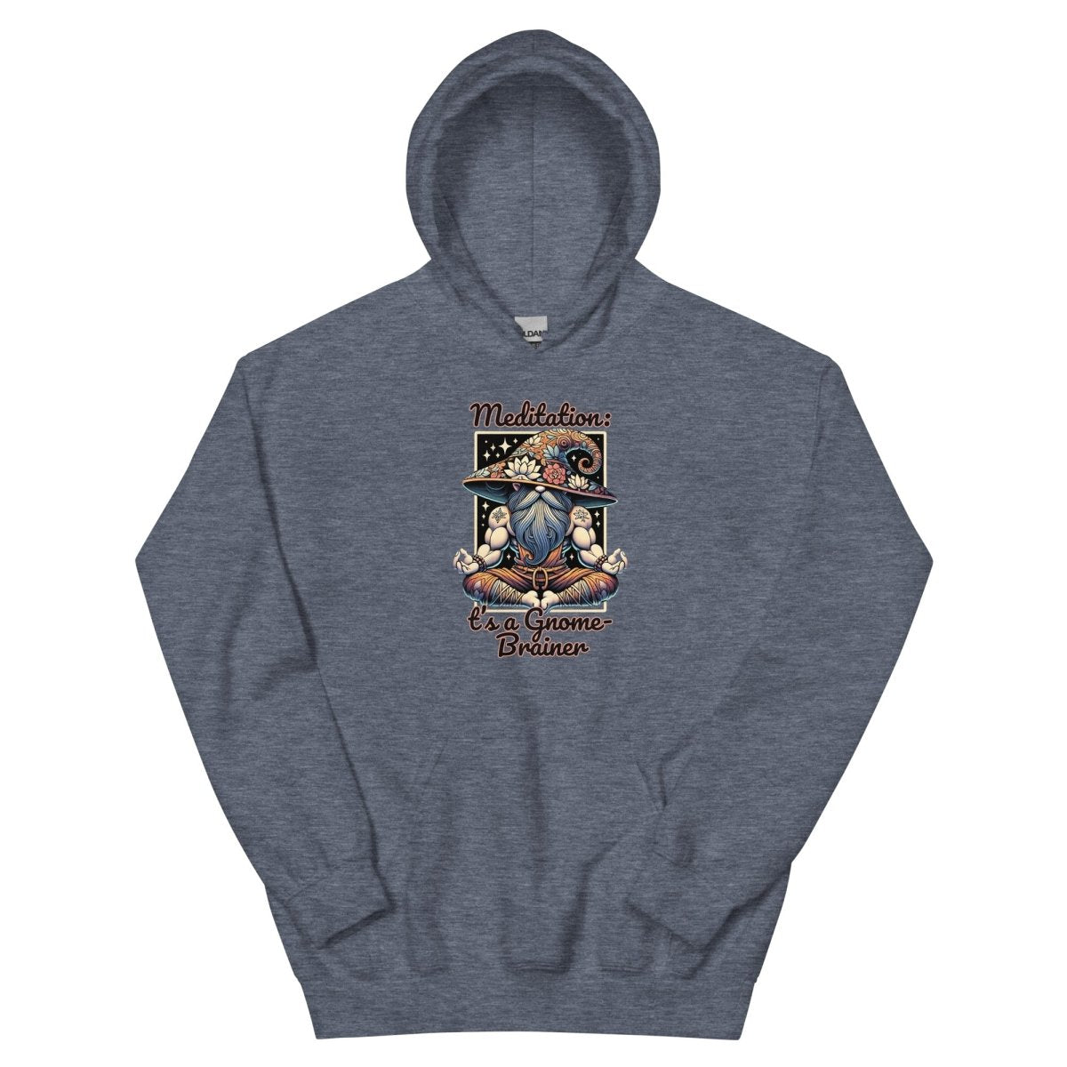 Gnome Meditation Hoodie - Max & Co Tees