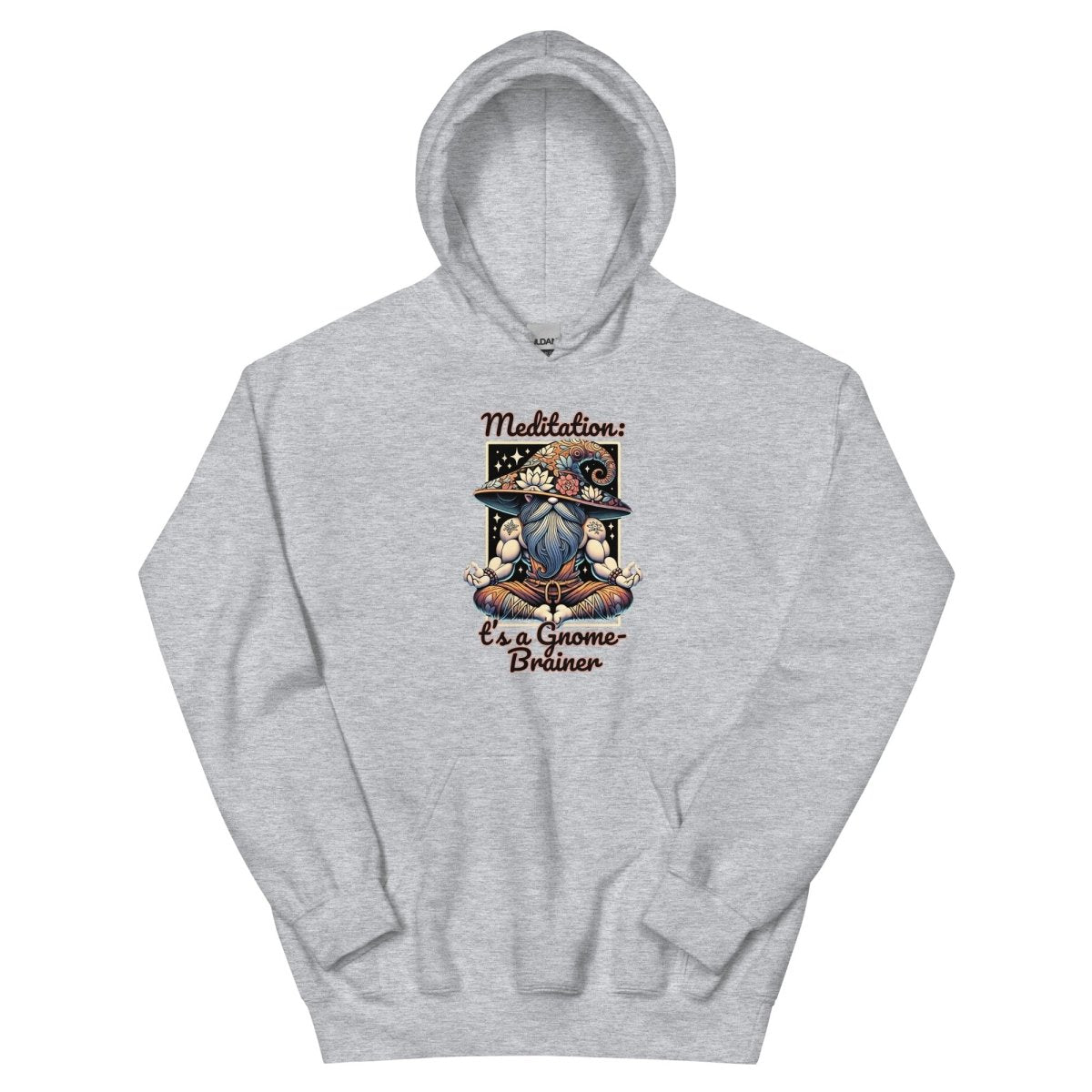 Gnome Meditation Hoodie - Max & Co Tees