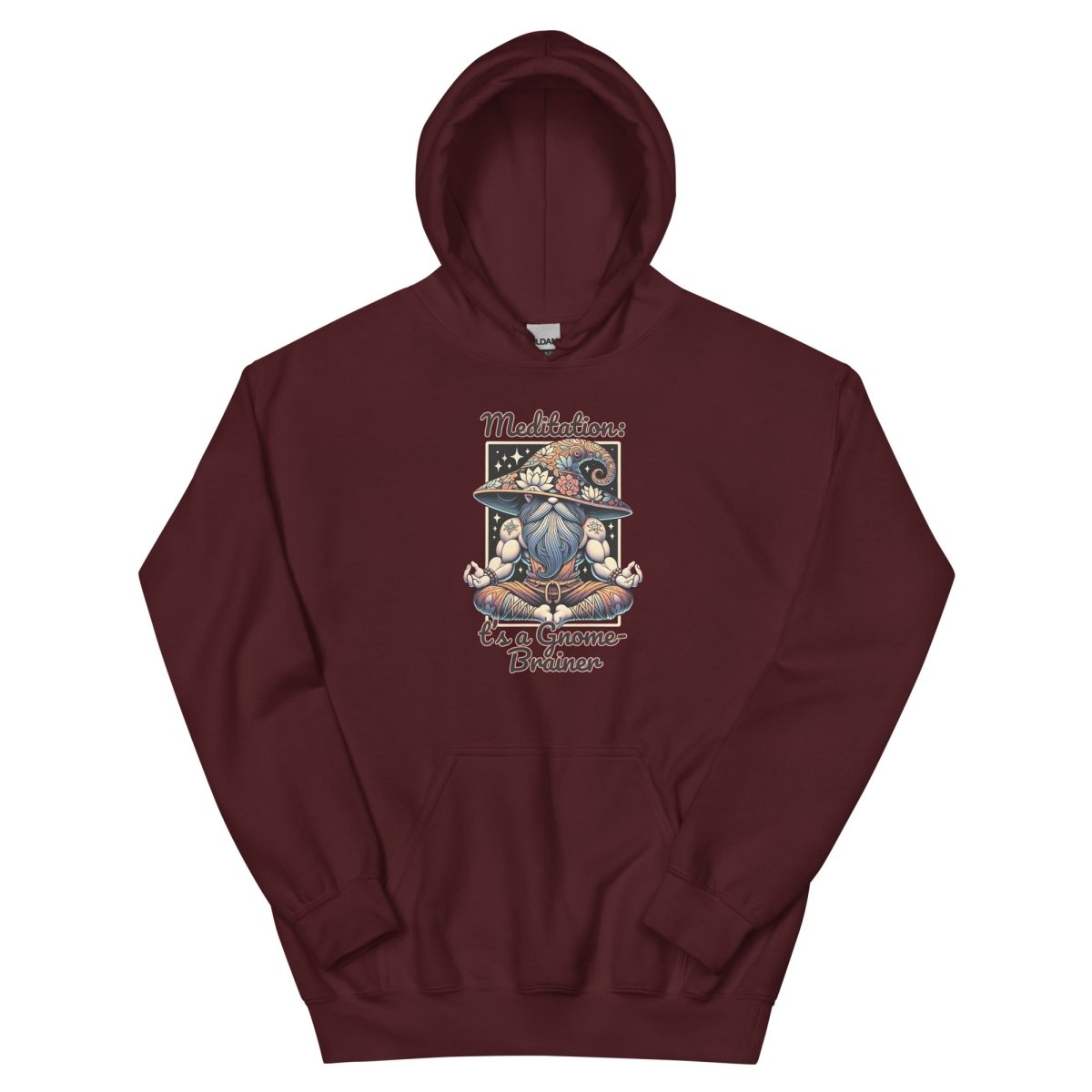Gnome Meditation Hoodie - Max & Co Tees
