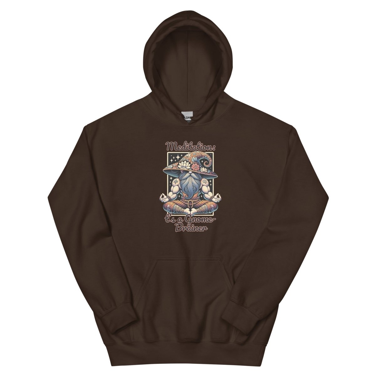 Gnome Meditation Hoodie - Max & Co Tees