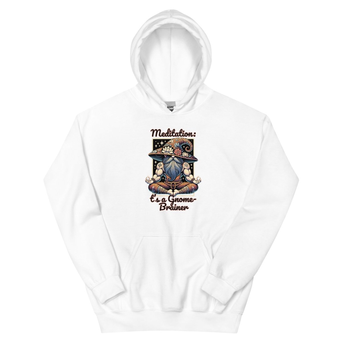 Gnome Meditation Hoodie - Max & Co Tees