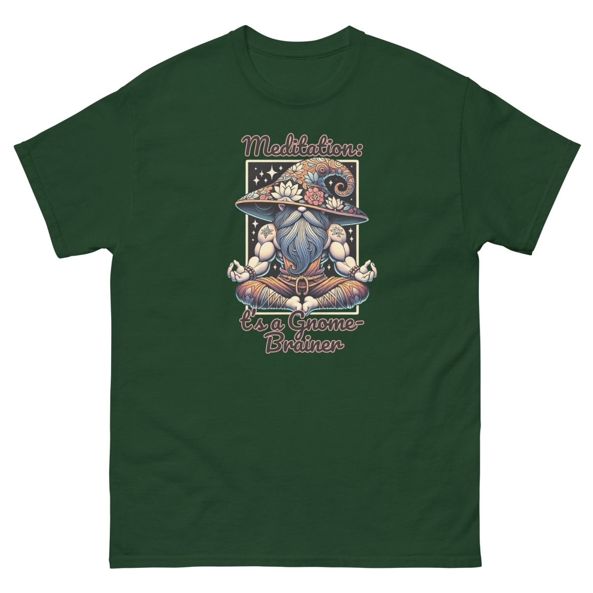Gnome Meditation Tee - Max & Co Tees