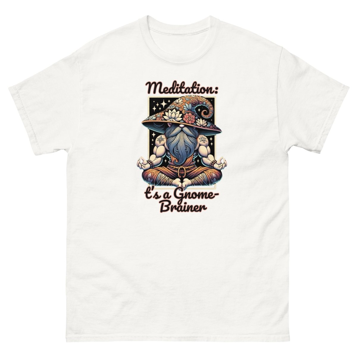Gnome Meditation Tee - Max & Co Tees